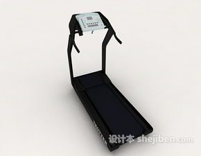 跑步机3D模型设计与应用